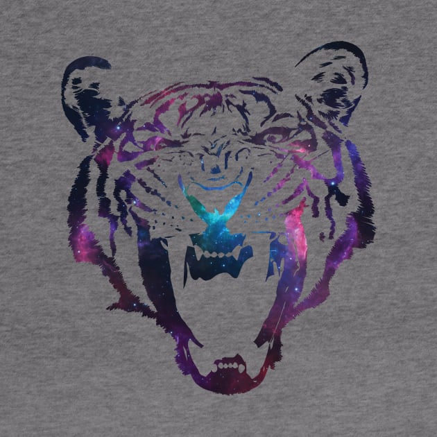 Galaxy Tiger Roar by polliadesign